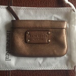 Kate Spade New York Leather Coin Purse Zip Wallet